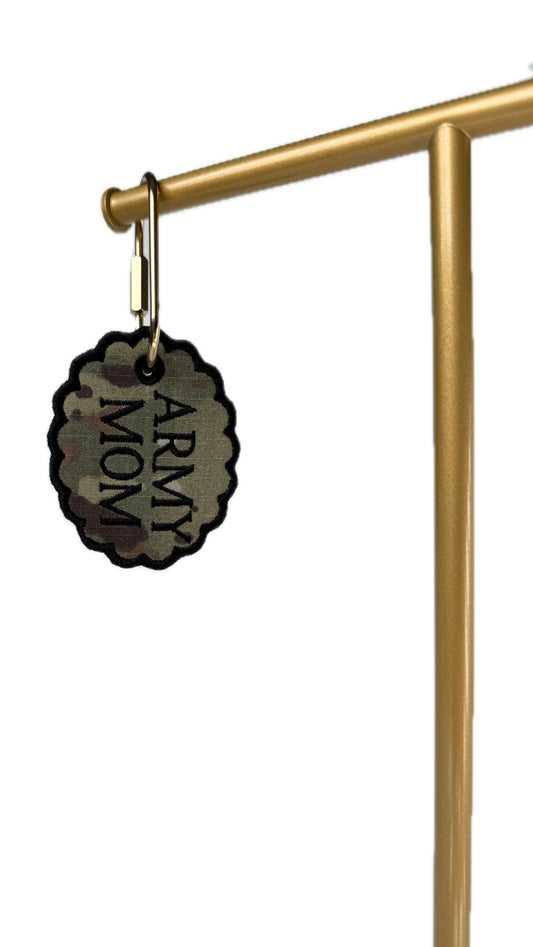Personalized Military Bag Tag | Made From Authentic Retired Army Uniforms