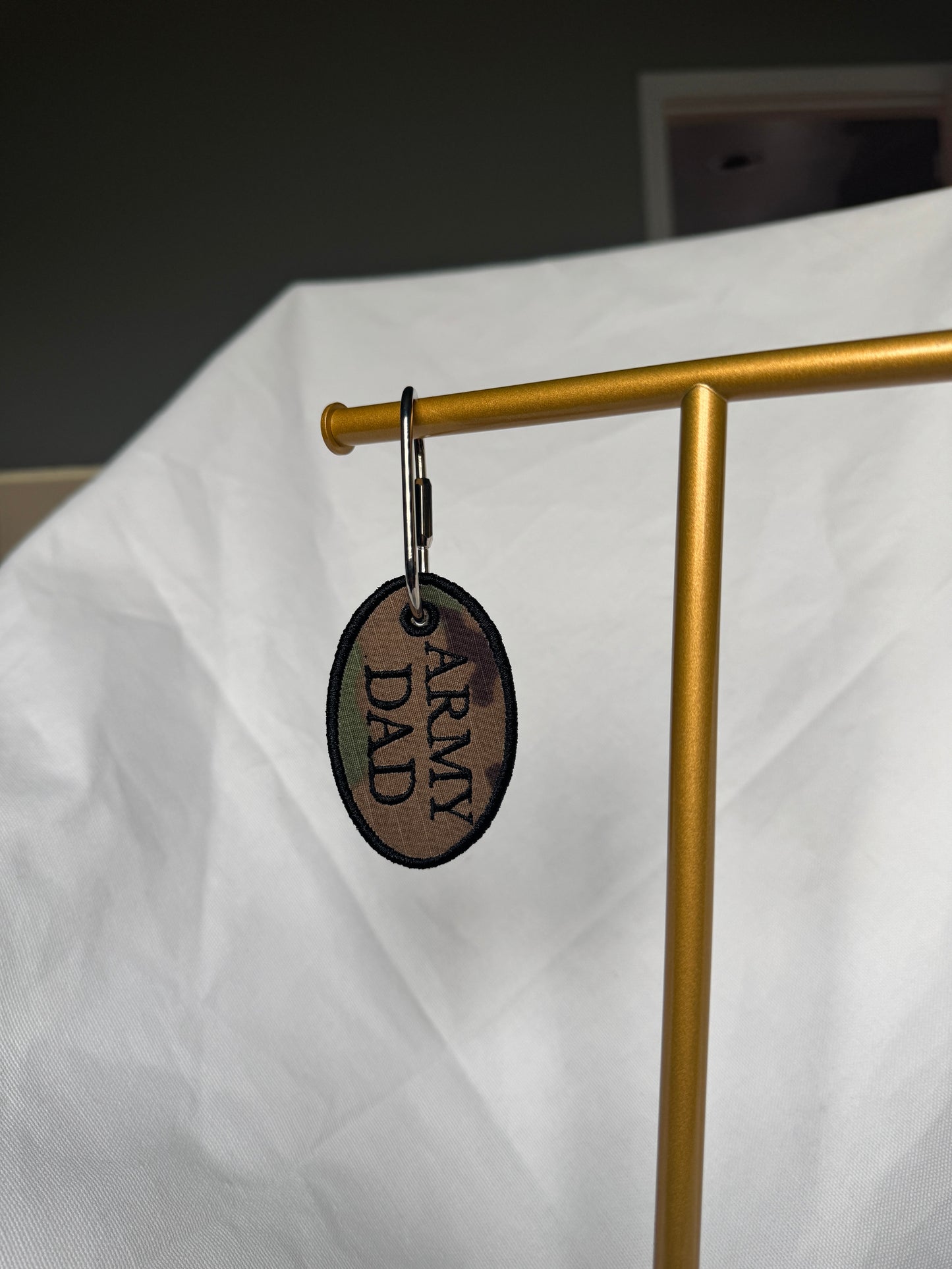 Personalized Military Bag Tag | Made From Authentic Retired Army Uniforms