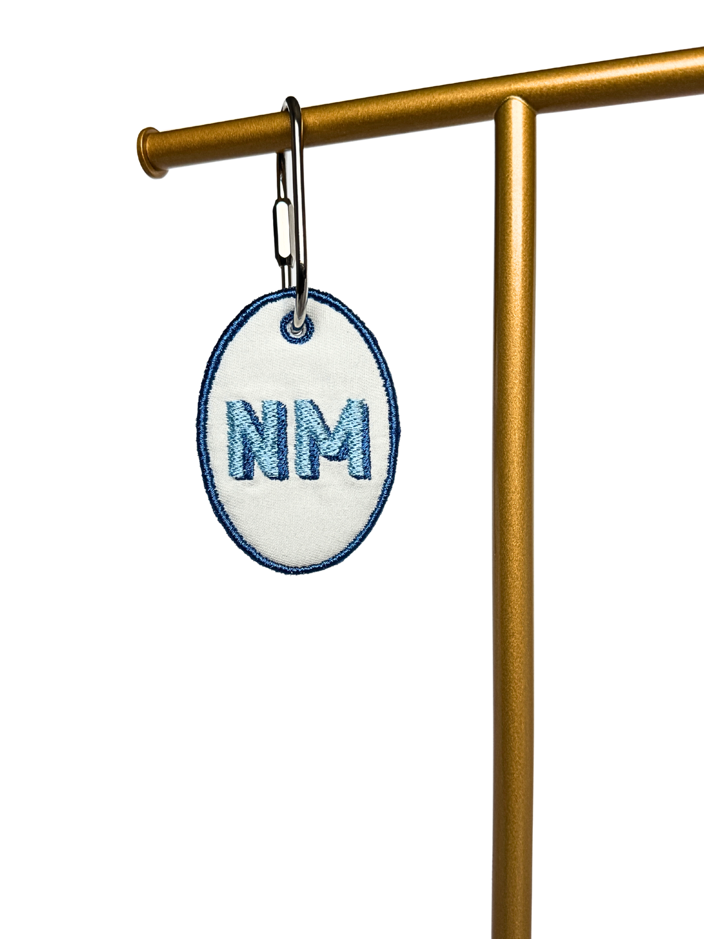 Shadow Initial Bag Tag
